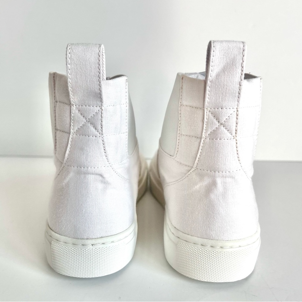 🍒Thakoon Pull On White High Top Sneakers. Size: 38 - Picture 7 of 11